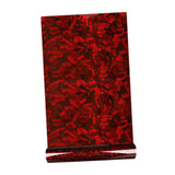 Maxbell Carbon Fiber Car Vinyl Wrap Self Stick Stickers for Suvs Vehicle Trucks Red