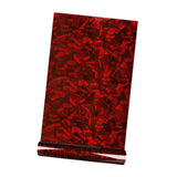 Maxbell Carbon Fiber Car Vinyl Wrap Self Stick Stickers for Suvs Vehicle Trucks Red