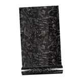 Maxbell Carbon Fiber Car Vinyl Wrap Self Stick Stickers for Suvs Vehicle Trucks Black