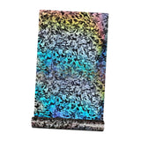Maxbell Carbon Fiber Car Vinyl Wrap Self Stick Stickers for Suvs Vehicle Trucks Rainbow