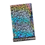 Maxbell Carbon Fiber Car Vinyl Wrap Self Stick Stickers for Suvs Vehicle Trucks Rainbow