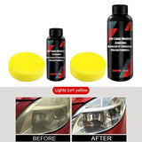Maxbell Car Headlight Renovation Polishing Kit Repair Headlamp Scratch Repair Liquid 30 ml