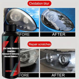 Maxbell Car Headlight Renovation Polishing Kit Repair Headlamp Scratch Repair Liquid 30 ml