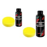 Maxbell Car Headlight Renovation Polishing Kit Repair Headlamp Scratch Repair Liquid 30 ml