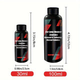 Maxbell Car Headlight Renovation Polishing Kit Repair Headlamp Scratch Repair Liquid 100 ml