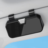 Maxbell Sunglasses Holder for Car Visor Sturdy Portable Eyeglasses Storage Organizer Black