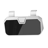 Maxbell Sunglasses Holder for Car Visor Sturdy Portable Eyeglasses Storage Organizer White
