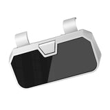 Maxbell Sunglasses Holder for Car Visor Sturdy Portable Eyeglasses Storage Organizer White