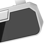 Maxbell Sunglasses Holder for Car Visor Sturdy Portable Eyeglasses Storage Organizer White