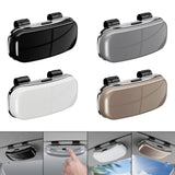 Maxbell Sunglasses Holder for Car Visor Sun Visor Organizer Sturdy Auto Glasses Case Black