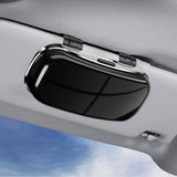 Maxbell Sunglasses Holder for Car Visor Sun Visor Organizer Sturdy Auto Glasses Case Black