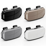 Maxbell Sunglasses Holder for Car Visor Sun Visor Organizer Sturdy Auto Glasses Case Gray