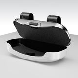 Maxbell Sunglasses Holder for Car Visor Sun Visor Organizer Sturdy Auto Glasses Case White