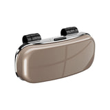 Maxbell Sunglasses Holder for Car Visor Sun Visor Organizer Sturdy Auto Glasses Case Brown