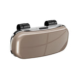 Maxbell Sunglasses Holder for Car Visor Sun Visor Organizer Sturdy Auto Glasses Case Brown