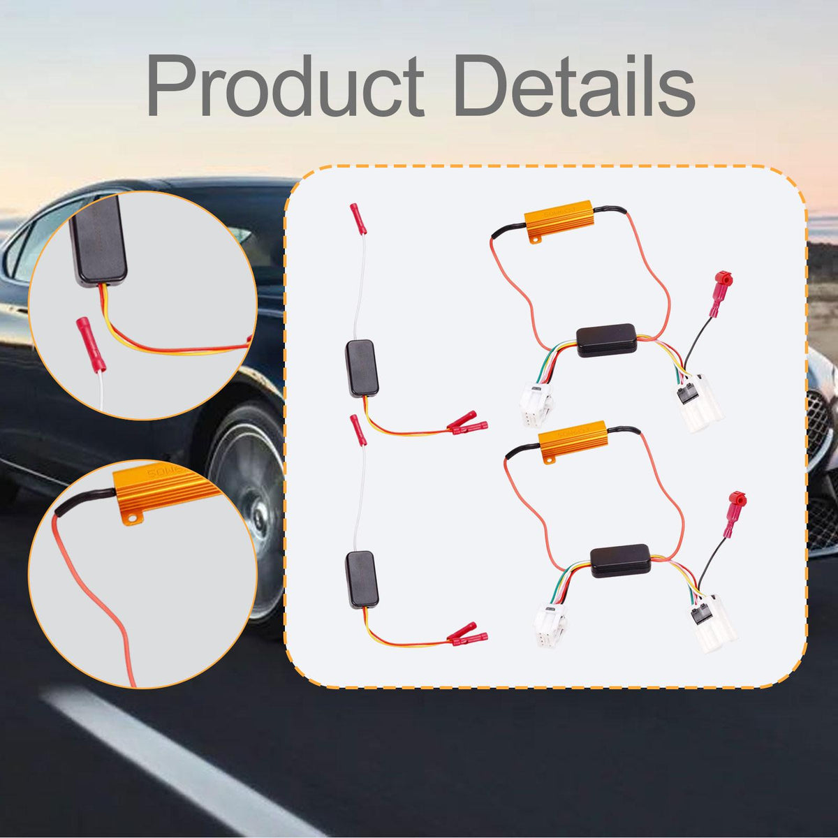 Tail Turn LED Module DD3013 Accessories for 2009-2019 Attachment