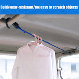 Retractable Portable Travel Clothesline for Hotel Room Suvs Cruise Ship Blue