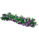 Maxbell Artificial Silk Daisy Wisteria Hanging Flower Vine Wedding Decor Blue
