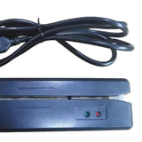 Maxbell LC-402U 2 Track USB Magnetic Stripe Swipe Credit Debit POS Card Reader Black - Aladdin Shoppers