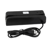 Maxbell LC-402U 2 Track USB Magnetic Stripe Swipe Credit Debit POS Card Reader Black - Aladdin Shoppers
