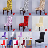 Maxbell Stretch Short Removable Dining Room Chair Cover Slipcovers Stripe