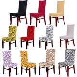Maxbell Stretch Short Removable Dining Room Chair Cover Slipcovers Stripe