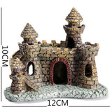 Maxbell Maxbell Aquarium Fish Tank Antique Castle Tower Ornament Cave Landscaping Decoration