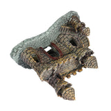 Maxbell Maxbell Aquarium Fish Tank Antique Castle Tower Ornament Cave Landscaping Decoration