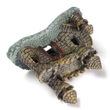 Maxbell Maxbell Aquarium Fish Tank Antique Castle Tower Ornament Cave Landscaping Decoration