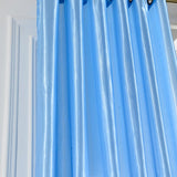Maxbell 100x200cm Modern Jacquard Window Panel Shade Curtain Drape Blind Sky Blue