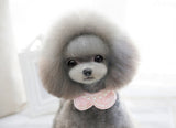 Maxbell Maxbell Cute Pet Dog Puppy Cat Pendant Necklace Detachable Petal Beads Collar Pink