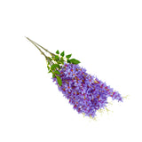 Maxbell 2Pcs Bunch Silk Hanging Plants Artificial Lilac Flower Garland Decor Violet