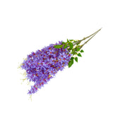 Maxbell 2Pcs Bunch Silk Hanging Plants Artificial Lilac Flower Garland Decor Violet
