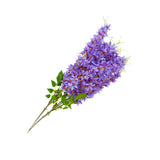 Maxbell 2Pcs Bunch Silk Hanging Plants Artificial Lilac Flower Garland Decor Violet