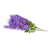Maxbell 2Pcs Bunch Silk Hanging Plants Artificial Lilac Flower Garland Decor Violet
