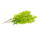 Maxbell 2Pcs Bunch Silk Hanging Plants Artificial Lilac Flower Garland Decor Green