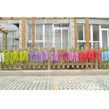 Maxbell 2Pcs Bunch Silk Hanging Plants Artificial Lilac Flower Garland Decor Green