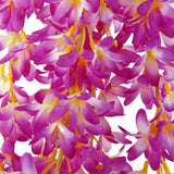Maxbell 2Pcs Bunch Silk Hanging Plants Artificial Lilac Flower Garland  White