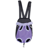 Maxbell Maxbell Nylon Pet Puppy Dog Cat Carrier Backpack Front Tote Carrier Bag Leopard S