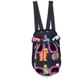 Maxbell Maxbell Nylon Pet Puppy Dog Cat Carrier Backpack Front Tote Carrier Bag Leopard S