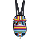 Maxbell Maxbell Nylon Pet Puppy Dog Cat Carrier Backpack Front Tote Carrier Bag Leopard S