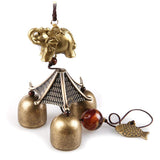 Maxbell Chinese Bell Lucky Feng Shui Hanging Charm Wind Chime Garden Decor Buddha