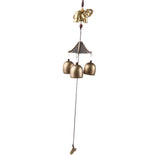 Maxbell Chinese Bell Lucky Feng Shui Hanging Charm Wind Chime Garden Decor Buddha