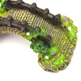 Maxbell Aquarium Ornament Sunken Bridge Fish Tank Decor Sail Shipwreck Fishing Boat - Aladdin Shoppers