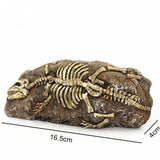 Maxbell Maxbell Resin Dinosaur Statue Fish Tank Aquarium Underwater Ornament Decor A