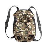 Maxbell Maxbell Nylon Pet Puppy Dog Cat Carrier Backpack Front Tote Carrier Net Bag Camo S