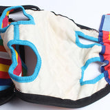 Maxbell Maxbell Nylon Pet Dog Cat Carrier Backpack Front Tote Carrier Net Bag Rainbow S