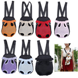 Maxbell Maxbell Nylon Pet Puppy Dog Cat Carrier Backpack Front Tote Carrier Net Bag Pink M