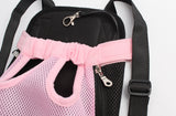 Maxbell Maxbell Nylon Pet Puppy Dog Cat Carrier Backpack Front Tote Carrier Net Bag Pink S