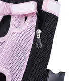 Maxbell Maxbell Nylon Pet Puppy Dog Cat Carrier Backpack Front Tote Carrier Net Bag Pink S